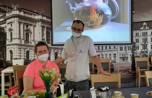 Ochutnávka kvetoucích čajů v SeniorCentru Liberec