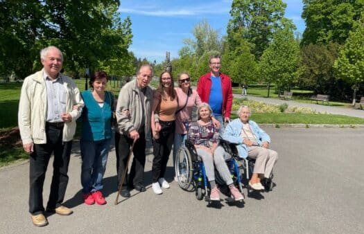 Výlet do parku s klienty SeniorCentra Olomouc