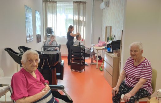 Nově otevřené kadeřnictví v SeniorCentru Plzeň