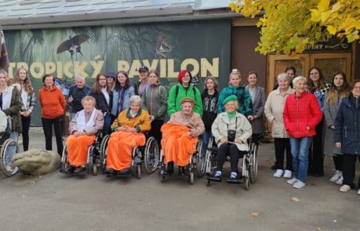 Návštěva ZOO s klienty SeniorCentra Plzeň