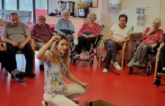 Muzikoterapie v SeniorCentru Plzeň