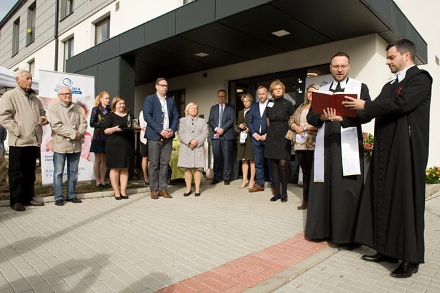 Požehnání našemu domovu při slavnostním otevření