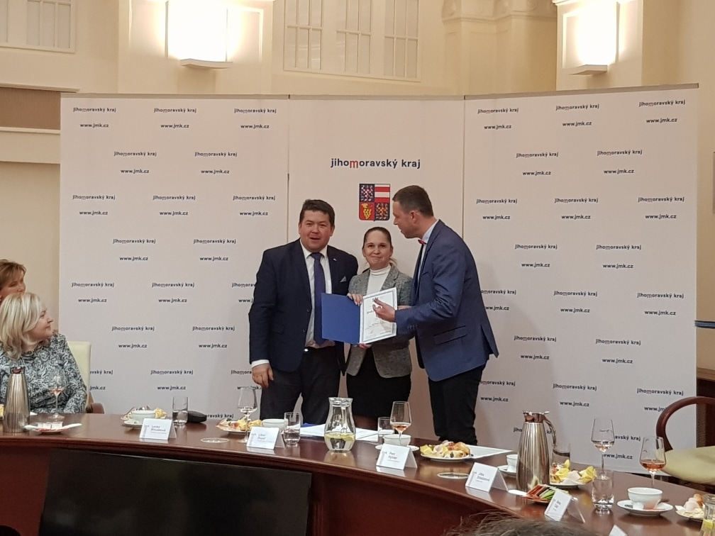 SeneCura SeniorCentrum Šanov získalo Národní cenu spokojený zákazník Jihomoravského kraje