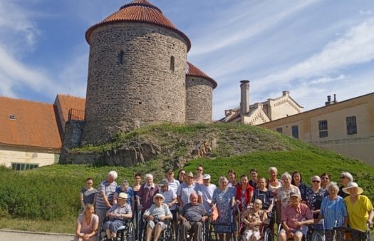Výlet do Znojma s klienty SeniorCentra Šanov