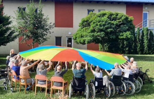 Letní sportování v SeniorCentru Šanov