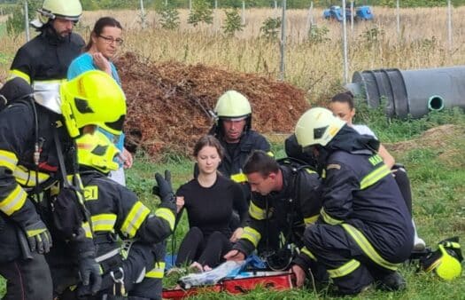 Taktické požární cvičení v SeniorCentru Šanov