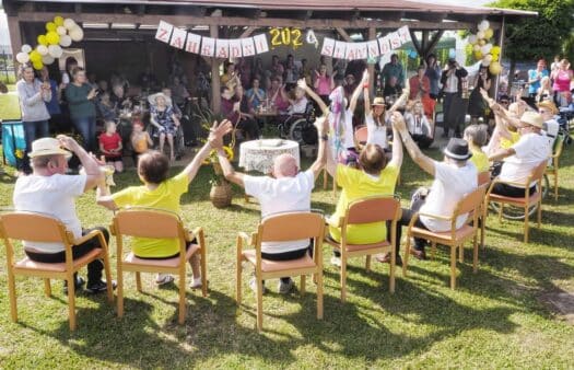 Květinová Zahradní slavnost SeniorCentra Šanov