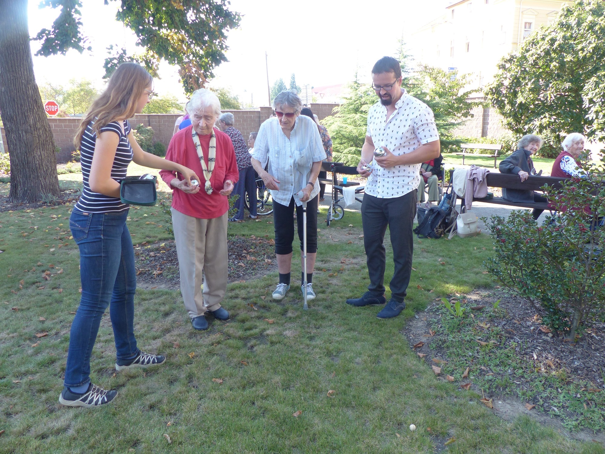 Petanque turnaj v SeniorCentru Písek