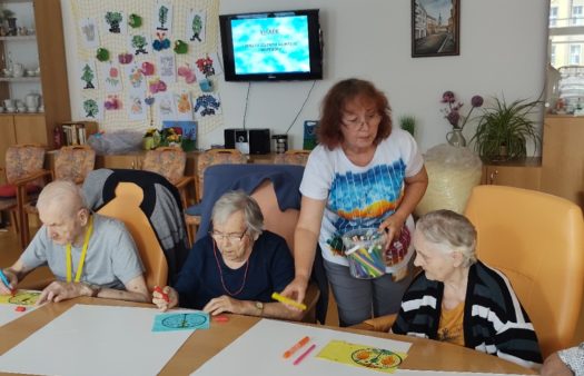 V SeniorCentru Písek tvoříme pro radost