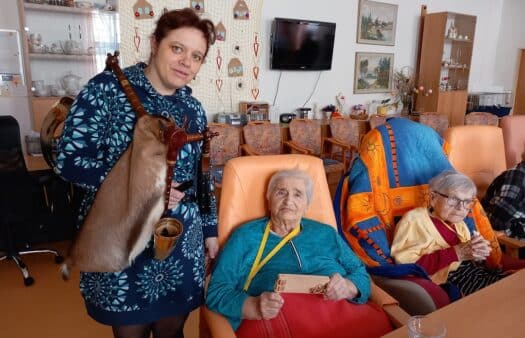 Povídání o Velikonocích v SeniorCentru Písek