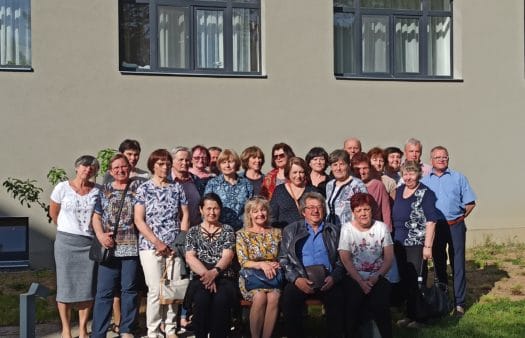 Sraz bývalých studentů Střední zemědělské školy v SeniorCentru Telč