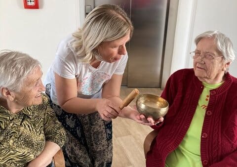 Terapie v našem SeniorCentru Telč