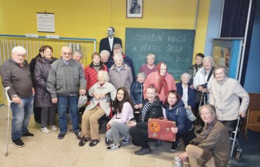 Výlet klientů SeniorCentra Telč do Humpolce
