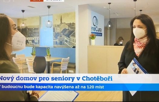 Česká televize v SeniorCentru Chotěboř