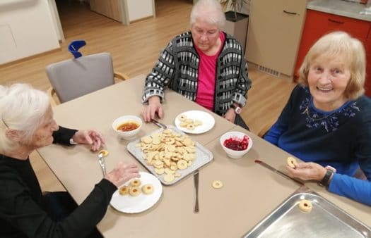 Pečení a zdobení cukroví v SeniorCentru Chotěboř