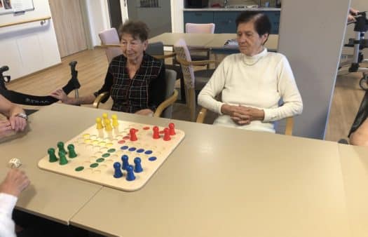 Společenské hry v SeniorCentru Chotěboř