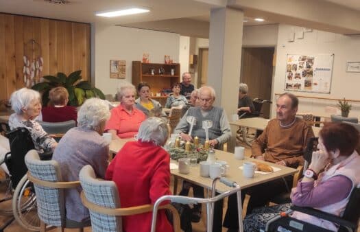 Povídání o lidových obyčejích v SeniorCentru Chotěboř