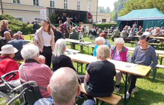 Myslivecké slavnosti za účasti klientů SeniorCentra Chotěboř