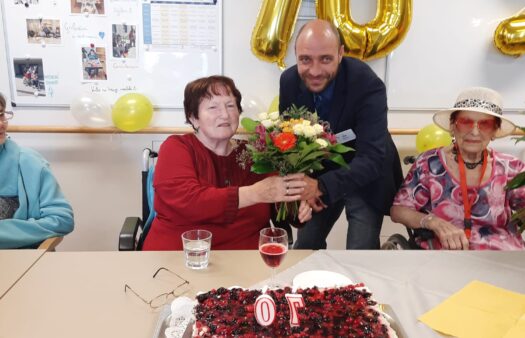 Oslava narozenin klientů SeniorCentra Chotěboř