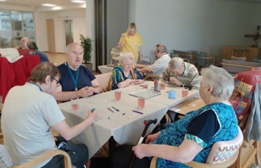 Hraní Binga v SeniorCentru Humpolec