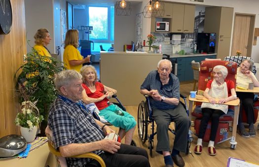 Relaxační aktivity v SeniorCentru Humpolec