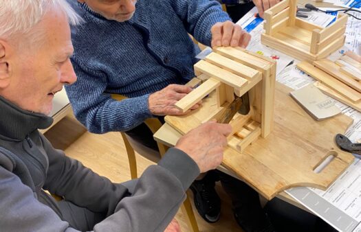 Klienti SeniorCentra Humpolec se zapojili do tvořivé dílny