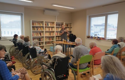 Křeslo pro hosta spojené s ochutnávkou Belgických čokolád