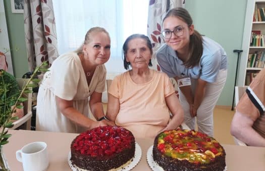 Narozeniny červencových oslavenců SeniorCentra Modřice