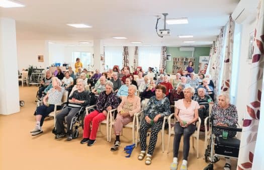 Malý muzikálový koncert v SeniorCentru Modřice