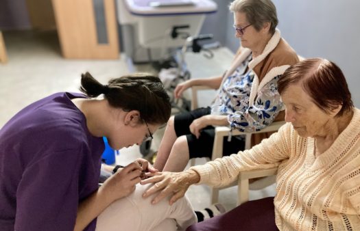 Relaxační wellness dopoledne pro klientky SeniorCentra Modřice
