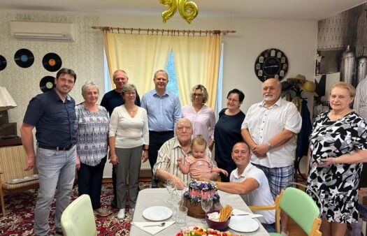 Oslava narozenin splněným přáním klienta pana Motla