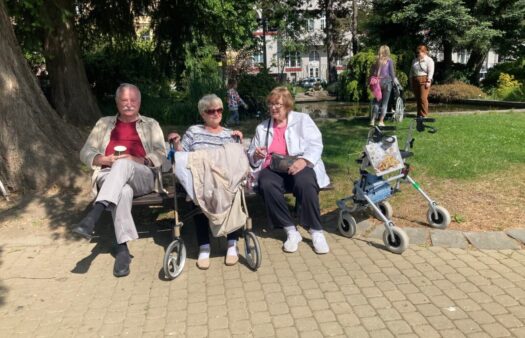 Výlet do botanické zahrady potěšil naše klienty i doprovod