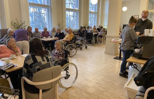 Pojízdná kavárna v SeniorCentru Chrudim