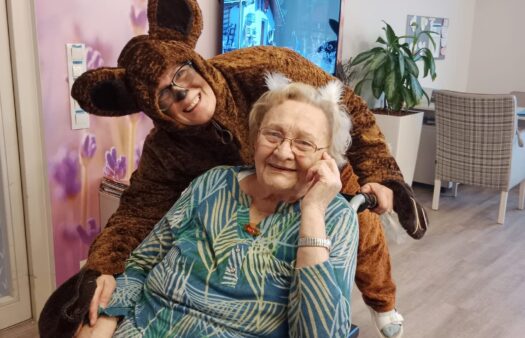 Masopustní průvod v SeniorCentru Chrudim