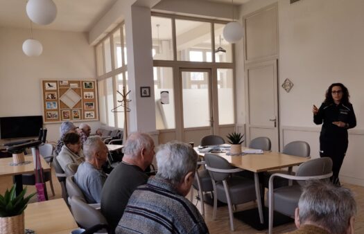 Přednáška Policie ČR v SeniorCentru Chrudim
