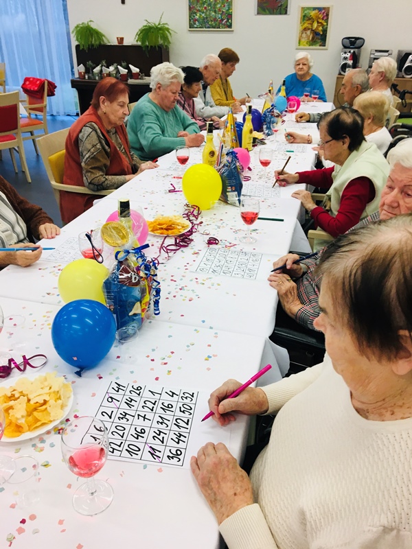 Silvestrovské bingo v SeniorCentru Havířov