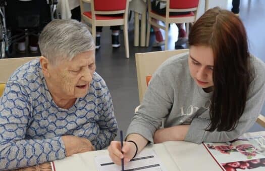 Setkání žáků a studentů s klienty SeniorCentra Havířov