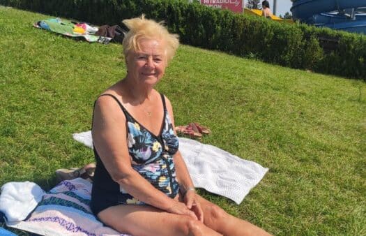 Návštěva aquaparku s klientkou SeniorCentra Havířov