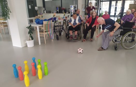 Sportovní den v SeniorCentru Hradec Králové