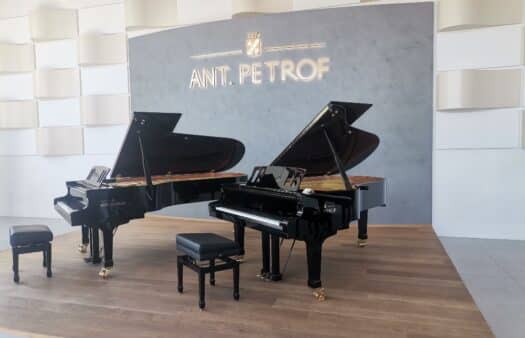 Návštěva galerie Petrof s klienty SeniorCentra Hradec Králové