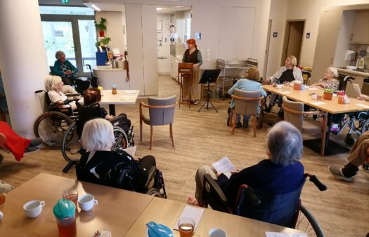 Hudební vystoupení v SeniorCentru Klamovka