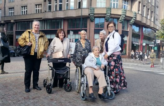 Návštěva divadla s klienty SeniorCentra Klamovka