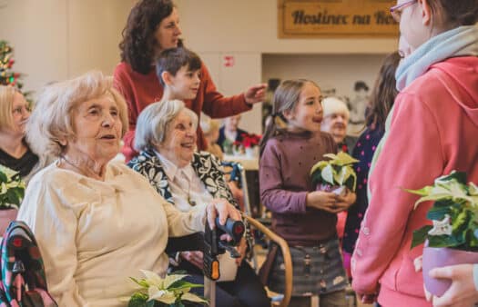 Světový den štědrosti v SeniorCentru Klamovka