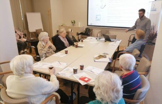 Kurz ICT4Elders v SeniorCentru Klamovka
