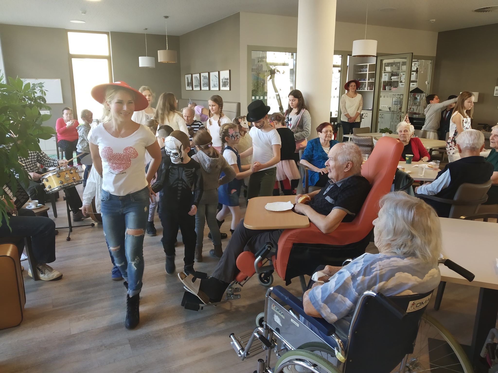 Masopustní veselí v SeniorCentru Kolín