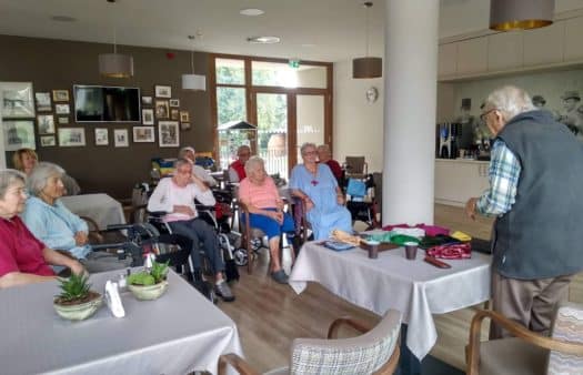Pan Ing. Kočvara hostem našeho SeniorCentra Kolín