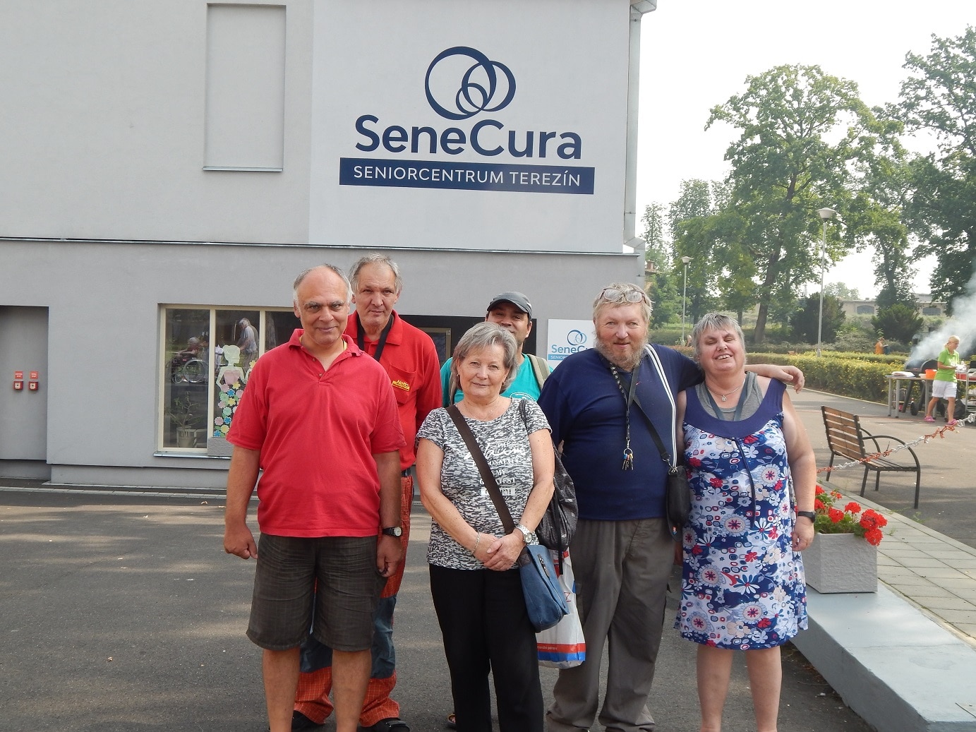 Návštěva SeniorCentra Terezín klientů z chráněného bydlení
