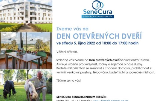 Den otevřených dveří SeniorCentra Terezín