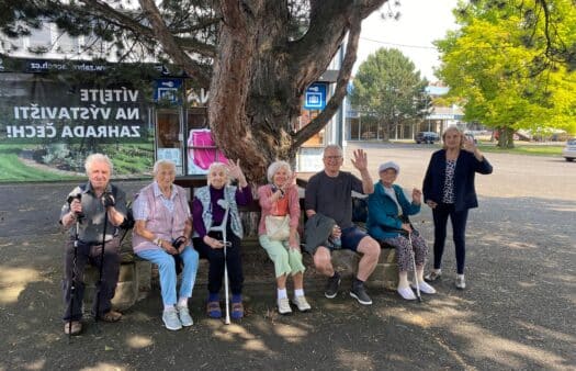 Senior fest za účasti klientů SeniorCentra Terezín