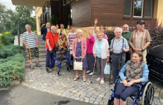 Výlet na Větruši s klienty SeniorCentra Terezín